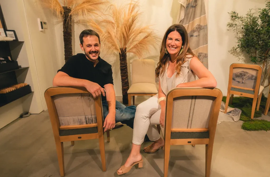 Colaboración entre la marca Create Collections y Pia Capdevila para la reedición de una de sus sillas.