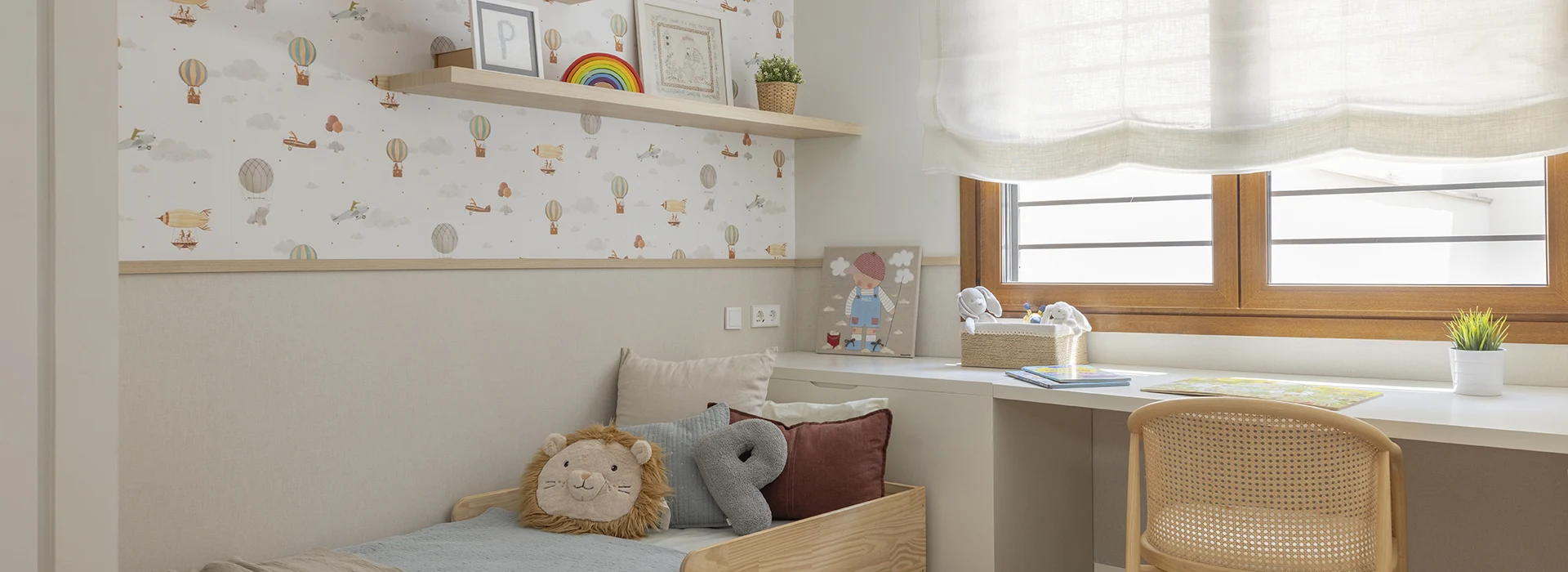 blog interiorismo PiaCapdevila papelespintados dormitorios infantiles madera