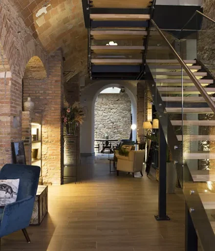 Vista general del sótano art deco del 8Sides