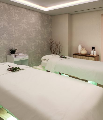 PIA CAPDEVILA INTERIORISMO-Proyecto Catalonia Plaza España Hotel&Spa-foto ®Catalonia Hotel&resorts-Espacio cabina masaje duo (1)