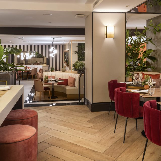 PIA CAPDEVILA INTERIORISMO-Proyecto Catalonia Plaza España Hotel&Spa-foto ®Catalonia Hotel&resorts-Espacio restaurante Pulso (3)