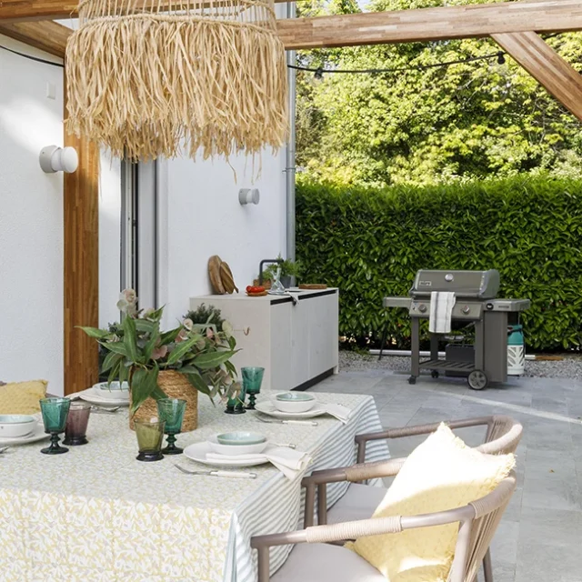 terraza con barbacoa pia capdevilla