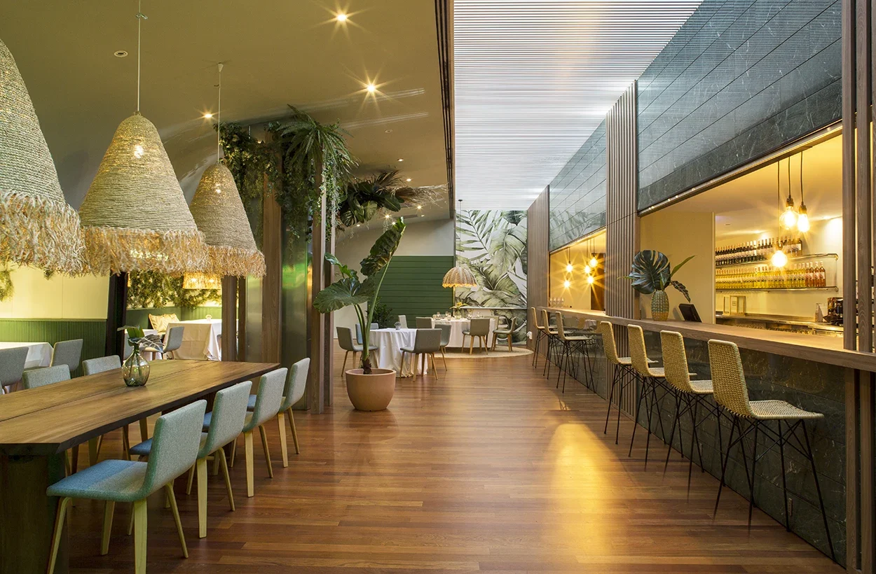 Estilismo del restaurante 2cero7