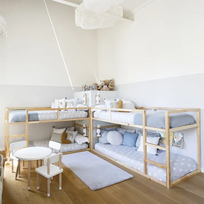 Dormitorio infantil - Proyecto de decoración de casa en Pomaret