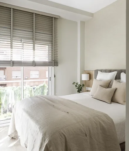 Dormitorio - Proyecto de reforma integral e interiorismo de piso en Calvet
