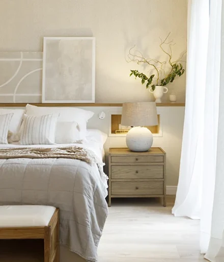 Habitación principal amplia y luminosa - Proyecto Eixample