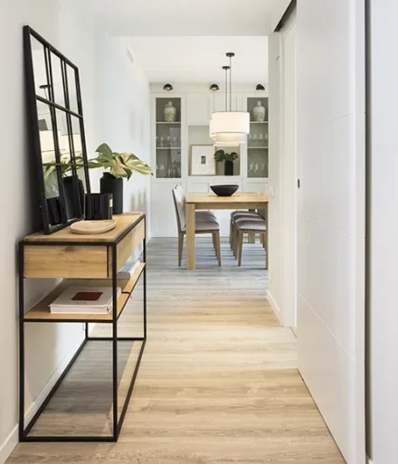 Pasillo - Proyecto de reforma integral e interiorismo de piso en Sant Just