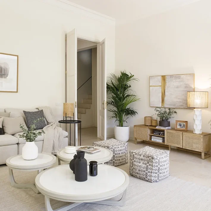 Salón - Proyecto de decoración de casa en Pomaret