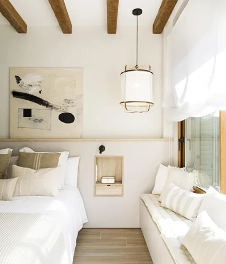 Suite - Proyecto de reforma integral e interiorismo de casa en Begues